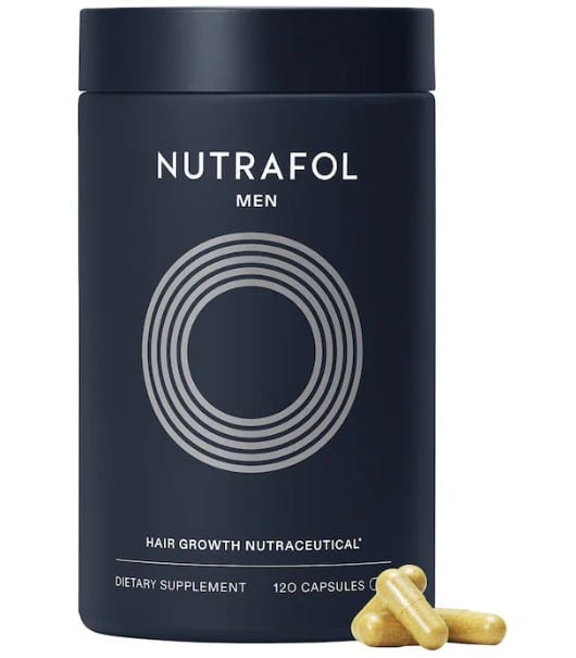 Nutrafol Men Clinically Proven Hair Growth Supplement for Thinning